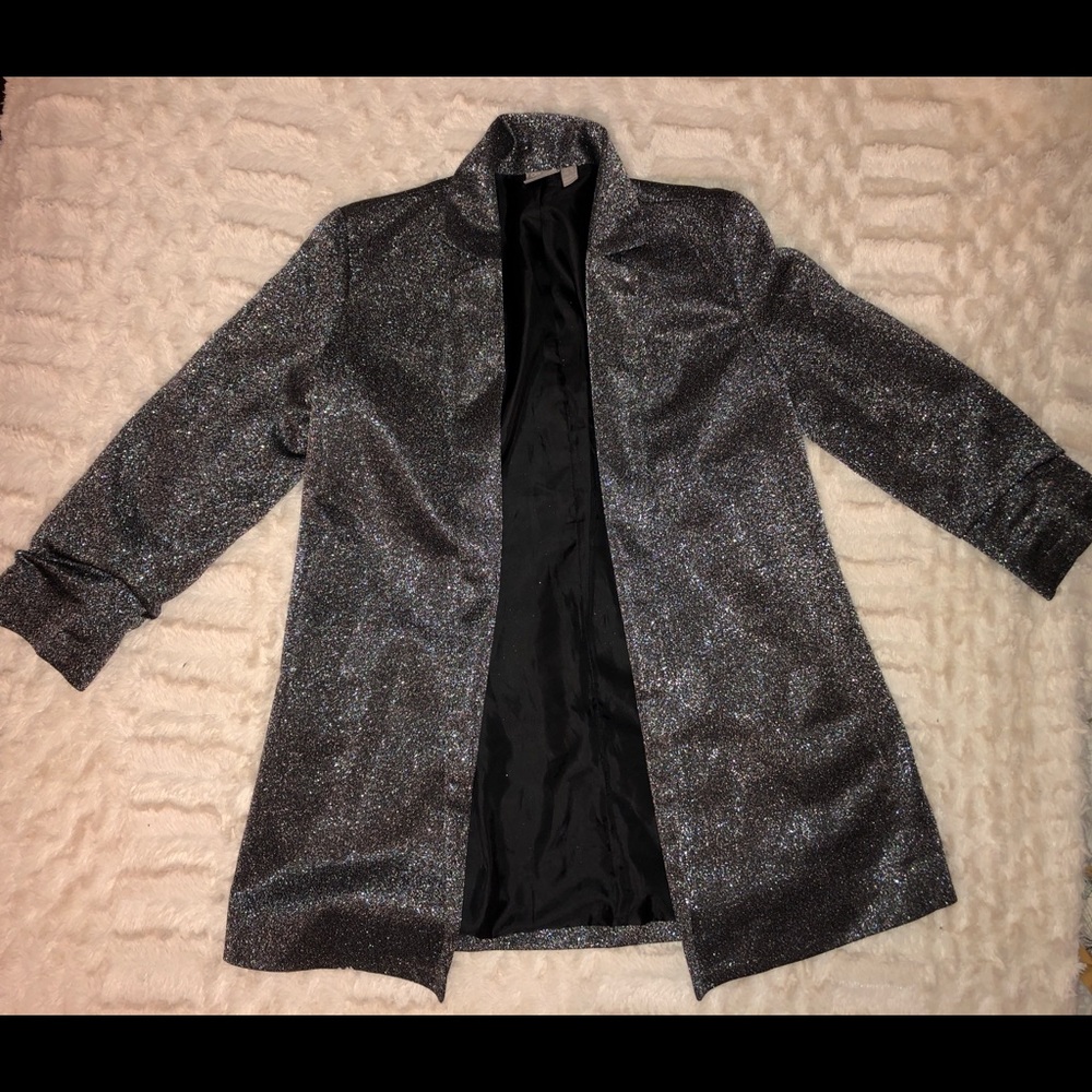 Metallic Suit Blazer